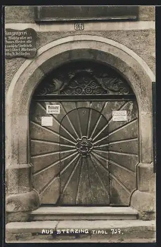 AK Sterzing, Portal eines alten Hauses