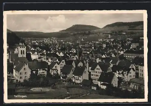 AK Tailfingen / Württ., Blick über die Dächer