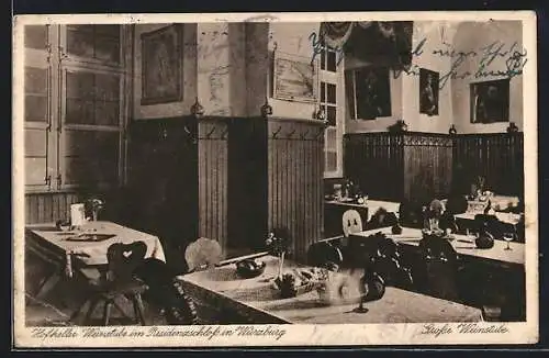 AK Würzburg, Hofkeller Weinstube im Residenzschloss