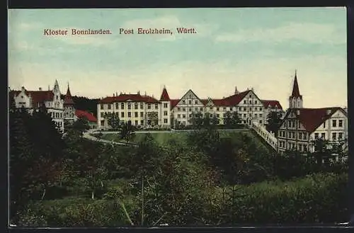 AK Bonlanden / Erolzheim, Blick auf das Kloster