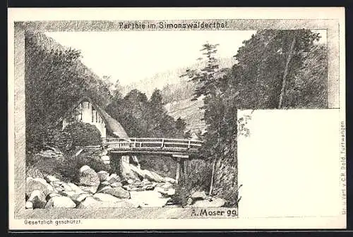 AK Simonswald, Partie im Simonswälderthal