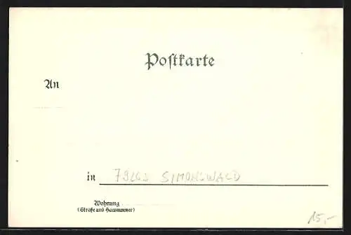 AK Simonswald, Partie im Simonswälderthal