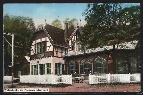 AK Aachen, Gasthaus Waldschenke im Aachener Stadtwald