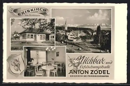 AK Eriskirch /Bodensee, Erfrischungshalle von Anton Zodel