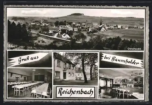 AK Reichenbach /Baumholder, Gasthaus Lindenhof am Truppenübungsplatz Baumholder, Inh. W. N. Lauter