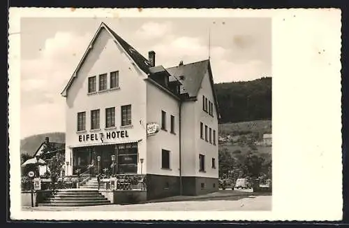 AK Kordel /Trier, Hotel Eifel, Bes. Lorenz Hein