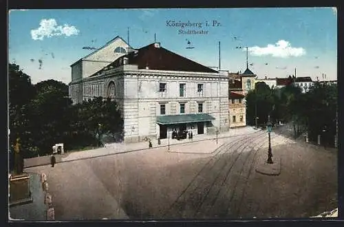 AK Königsberg, Am Stadttheater