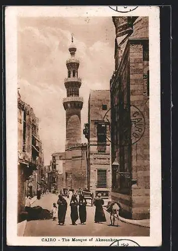 AK Le Caire, Le Mosquee de Aksounkor