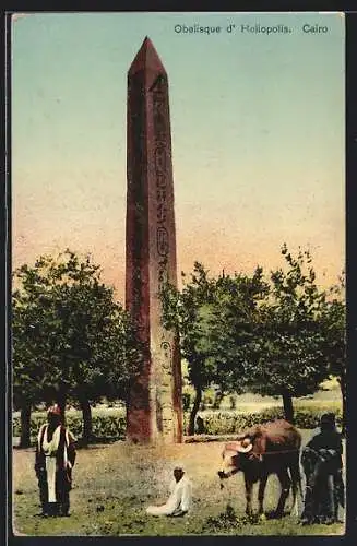 AK Cairo, Obelisque d`Heliopolis