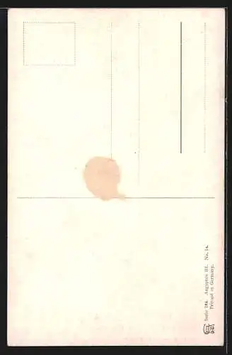 Künstler-AK Friedrich Perlberg: Caire, Mosquée Kait-Bey