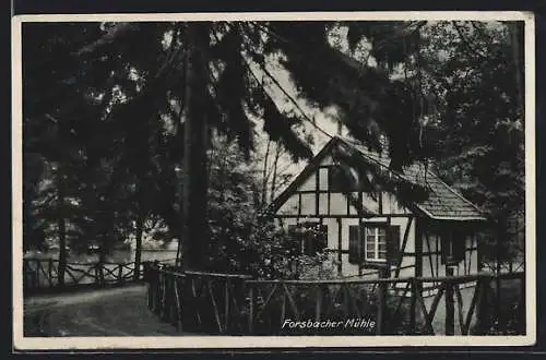 AK Forsbach, Forsbacher Mühle im Wald