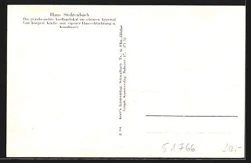 AK Wahlscheid, Blick zum Haus Stolzenbach