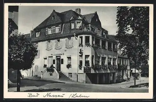 AK Nassau a. d. Lahn, Hotel zum Anker, Inh. Karl Blank