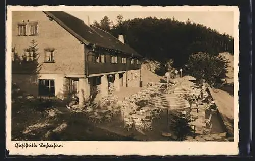 AK Balingen, Ansicht der Gaststätte Lochenheim am Lochenpass