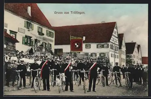 AK Trillfingen, Fahrrad-Parade im Ort
