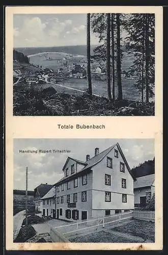 AK Bubenbach, Handlung Rupert Tritschler, Ortsansicht