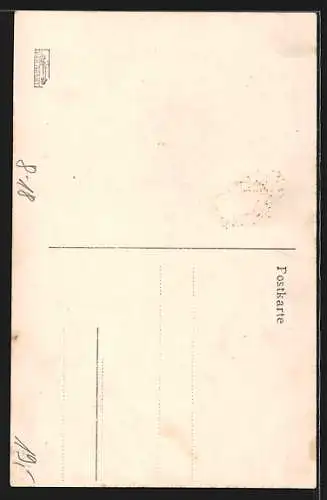 AK Circus Althoff, Mr Gadbin II - Tollkühner Sturz aus der 6ten Etage