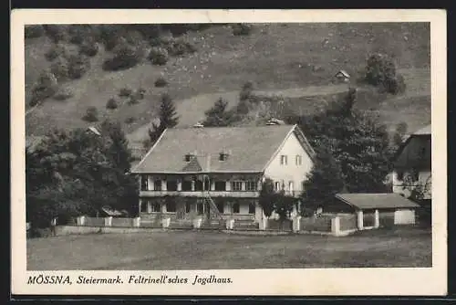AK Sölk /Steiermark, Feltrinellsches Jagdhaus in Mössna