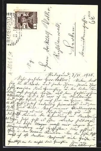 AK Radegund am Schröckel, Villa Novy