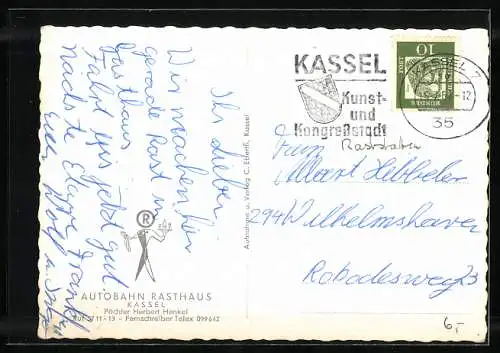 AK Kassel, Autobahn-Rasthaus, Inh. Herbert Henkel