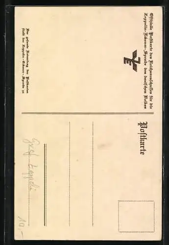 AK Portrait des Grafen Zeppelin, Zeppelin-Eckener Spende