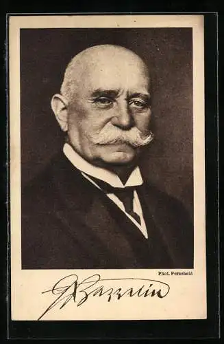 AK Portrait Graf Zeppelin