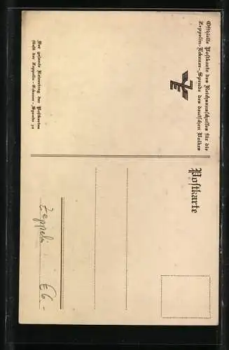 AK Portrait Graf Zeppelin