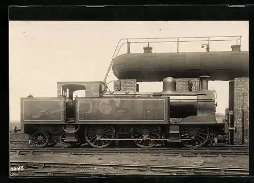 AK Dampflokomotive No. 12, englische Eisenbahn