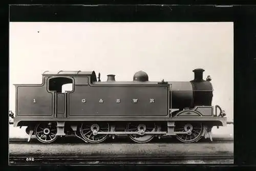 AK Dampflokomotive No. 1 der G & SWR
