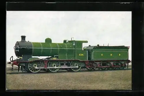 AK Dampflokomotive No. 534 der GNR