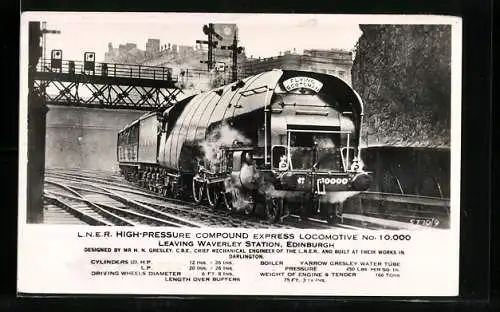 AK LNER Express Locomotive No. 10000 Flying Scotsman