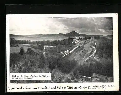 AK Adenau, Sporthotel und Restaurant am Start und Ziel des Nürburg-Ringes