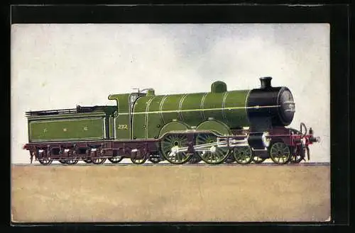 AK Englische Eisenbahn Express Passenger Engine 272, GNR