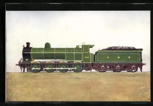 AK G.N.R. Goods Engine No. 401, Britische Lokomotive