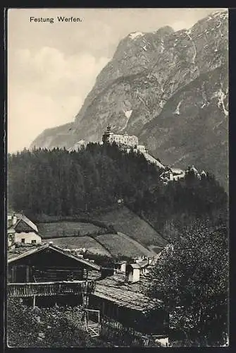 AK Werfen, Panorama mit Festung