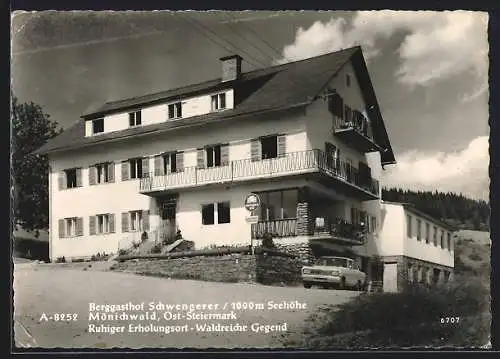 AK Mönichwald /Ost-Steiermark, Berggasthof Schwengerer am Wald