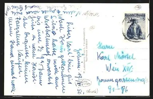 AK Böheimkirchen /N.-Oe., Ortsansicht mit Kirche