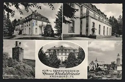 AK Kronberg i. Ts., Kur- u. Genesungsheim Haus Waldfriede