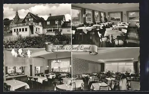 AK Dhünn / Berg. Land, Hotel-Restaurant Zu den drei Linden