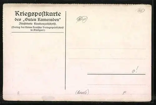 AK Soldaten in Bademänteln mit Zeitschriften