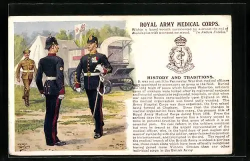 AK Royal Army Medical Corps, History and Traditons