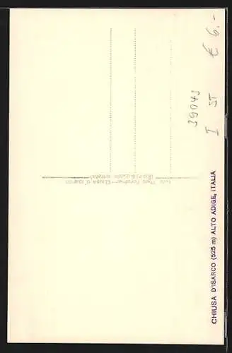 AK Chiusa d`Isarco, Strassenansicht mit Geschäften