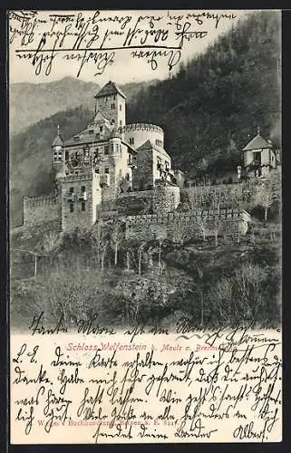 AK Mauls a. Brennerbahn, Schloss Welfenstein