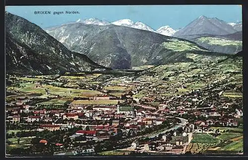 AK Brixen, Panorama gegen Norden