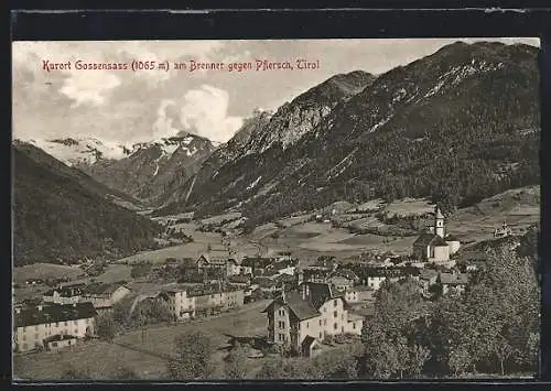 AK Gossensass /Brenner, Ansicht in Richtung Tiroler Pflersch