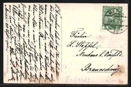 AK Meran, K. K. Stammburg Tirol mit Erdpyramiden