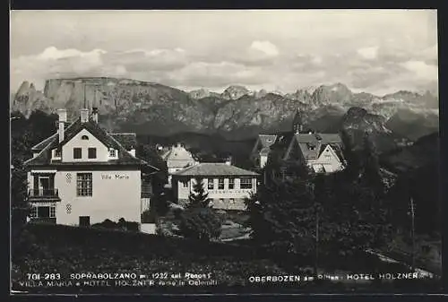 AK Oberbozen am Ritten, Hotel Holzner