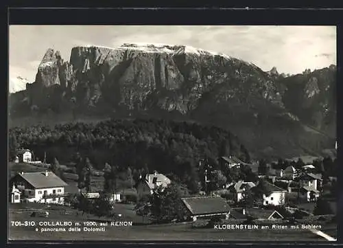 AK Collalbo sul Renon, Collalbo e panorama delle Dolomiti