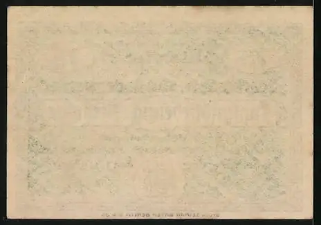 Notgeld Bodenwerder 1919, 75 Pfennig, Stadtwappen, Unterschrift