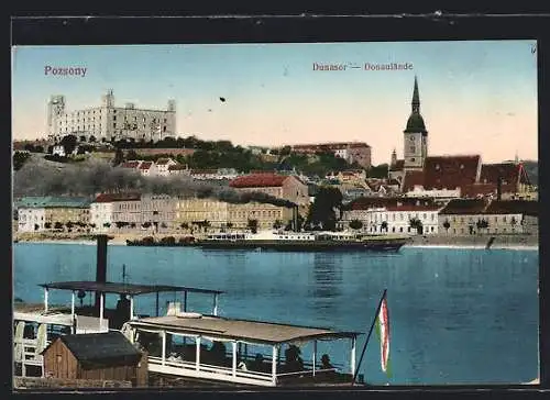 AK Pozsony, Donaulände